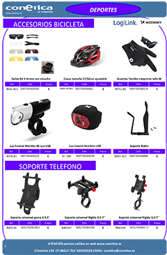 Folleto Deportes