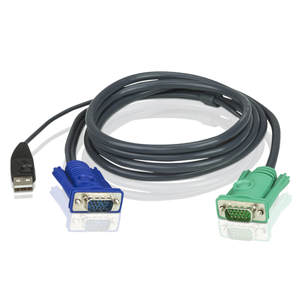 2L-5205U  Cable KVM USB con SPHD 3 en 1 de 5 m ATEN-2L-5205U 2L5205U