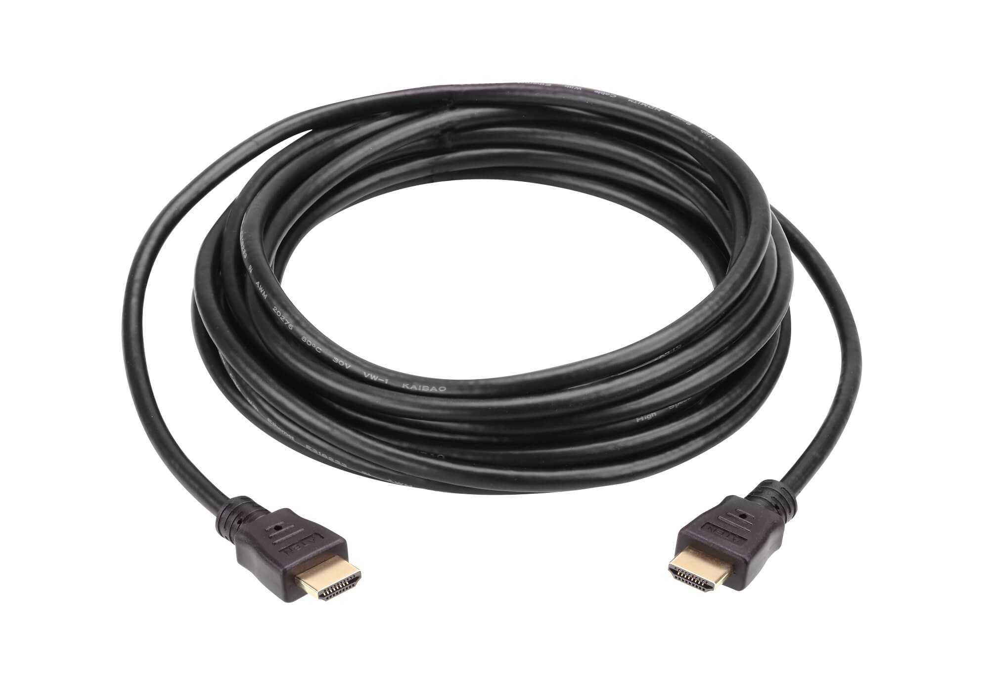 2L-7D10H  Cable HDMI A-A 10 metros Negro 4K(4096 x 2160 a 30 Hz) ATEN
