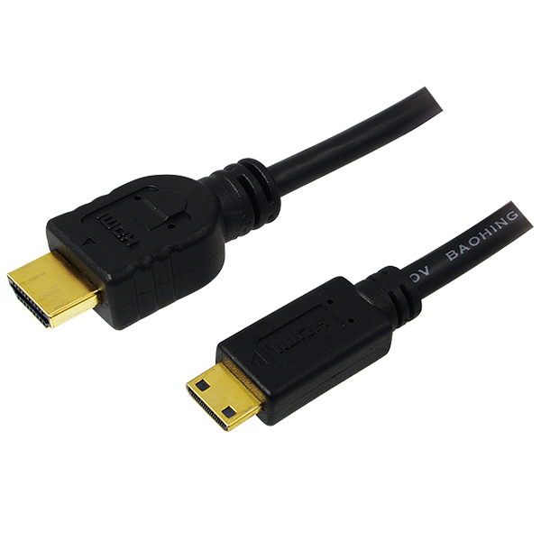 31933  Cable HDMI A Macho - HDMI C Macho (Mini HDMI), 3.0m, C/Ethernet