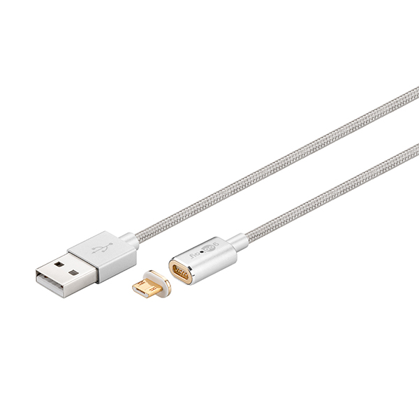 40912  Cable USB2.0 tipo AM - micro BM 1.20m magnetico ** Ultimas Unidades ****