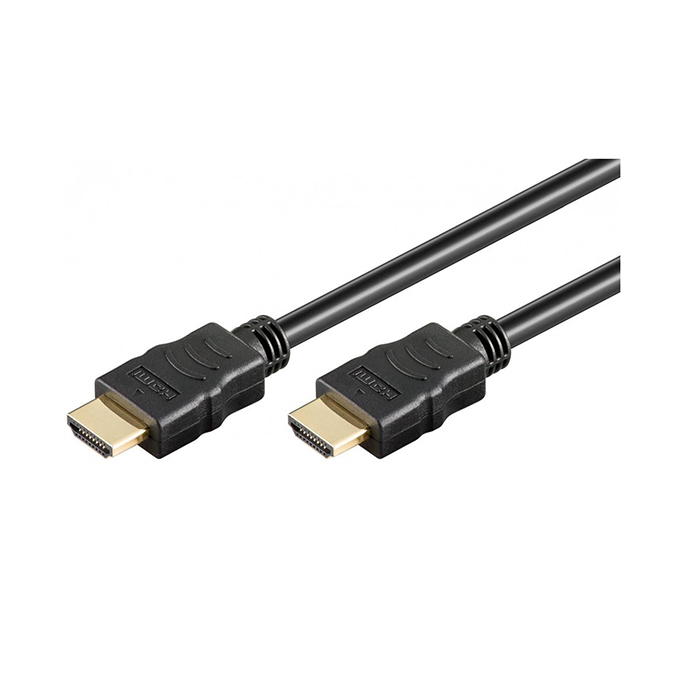 61163  Cable HDMI A-A 10 metros Negro 4K 60Hz  10,2Gbps Series 2.0