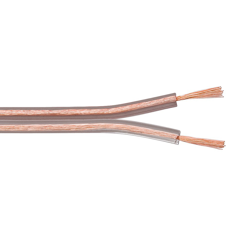 67720  Bobina de  10 metros cable Altavoz Transparente 2x1,50mm CCA-PVC  CPR Eca Goobay