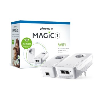 8365  devolo Magic 1 WiFi 2-1-2 Starter Kit PL1200/WF1200 Mbps **