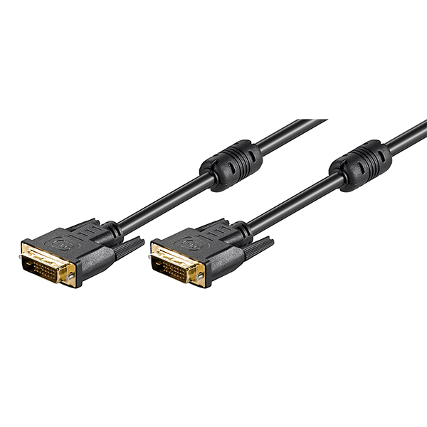 93951  Cable 15m DVI - D (24+1) Macho-Macho Dual Link + Ferritas