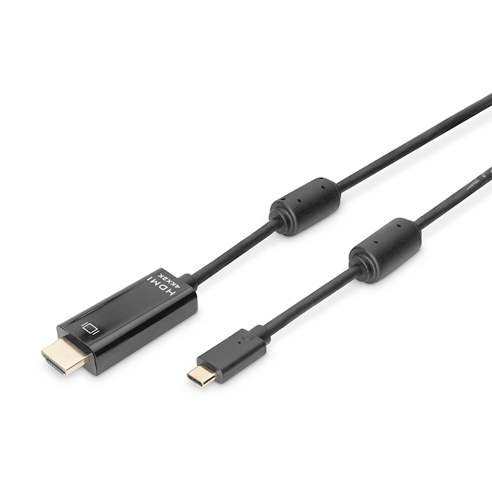 AK-300330-020-S  Cable USB C Macho a HDMI Macho  2.00m 4K/60Hz 18 Gbit/s Digitus