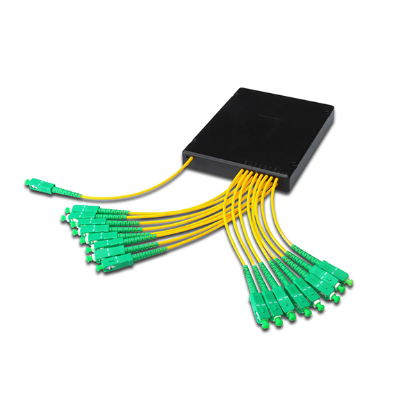 ALWL-SC-APC-1X16  Divisor SC de fibra óptica 8ø APC 1 x SC (APC) + 16 x SC (AP