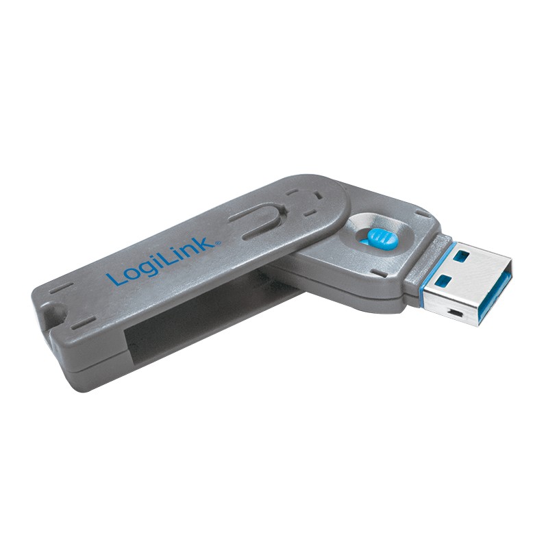 AU0044  Bloqueador de Puertos USB-A ( 1 Llave y 1 cerraduras USB)