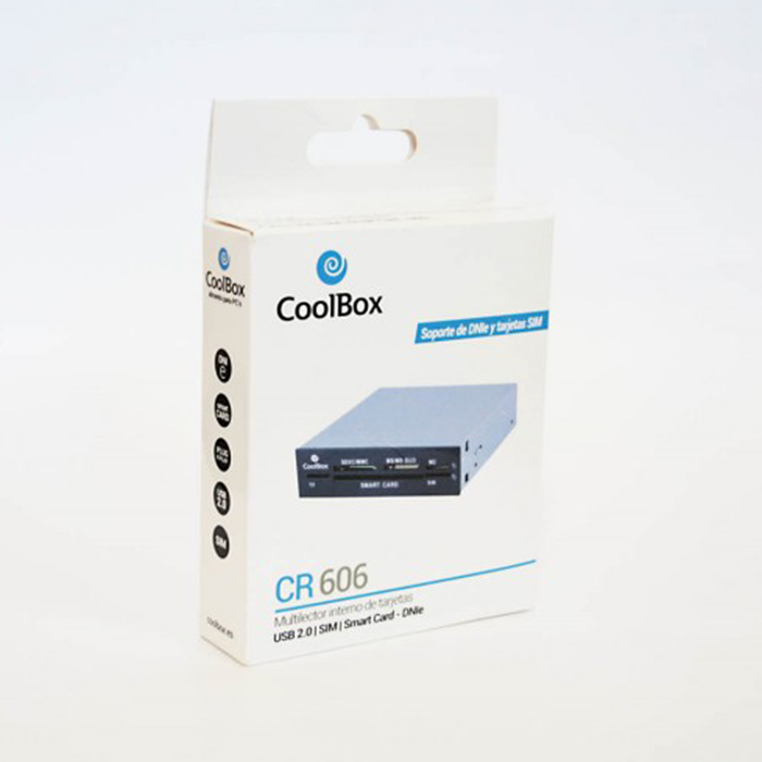 CR606  Lector de tarjetas interno CR606 con soporte DNI electrónico Coolbox **Ultimas Unidades****