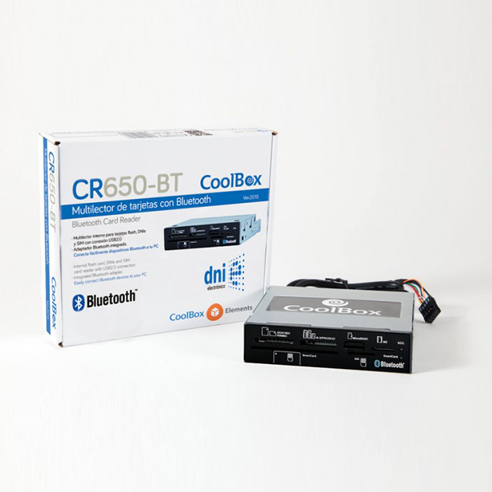 CR650-BT  Lector de tarjetas con Bluetooth y DNI electrónico CR650-BT