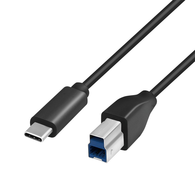 CU0162  Cable USB-C M a USB 3.0 B M 1.0 m 15W 5 Gbps  Negro