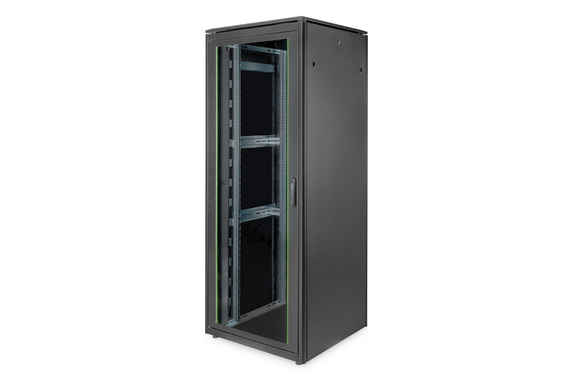 DN-19 42U-8/8-B-1  42U network rack, Unique 2053x800x800 mm, color black (RAL 9005)