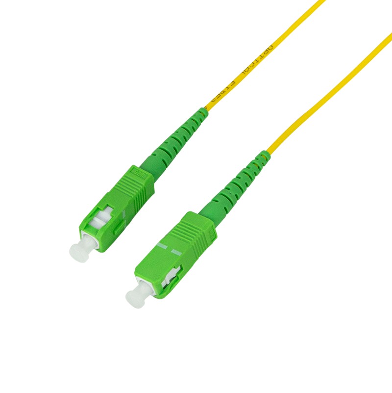 FPSSC01  Cable de Fibra Óptica para Router  1m - Latiguillo Monomodo FTTH - 9/125 OS2 - SC/APC-SC/APC Simplex - Compatible