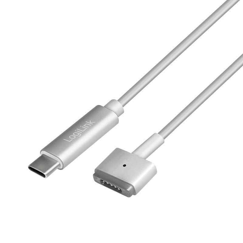 PA0226  Cable de carga USB-C to Apple Mag Safe 2 1,80 m Plateado