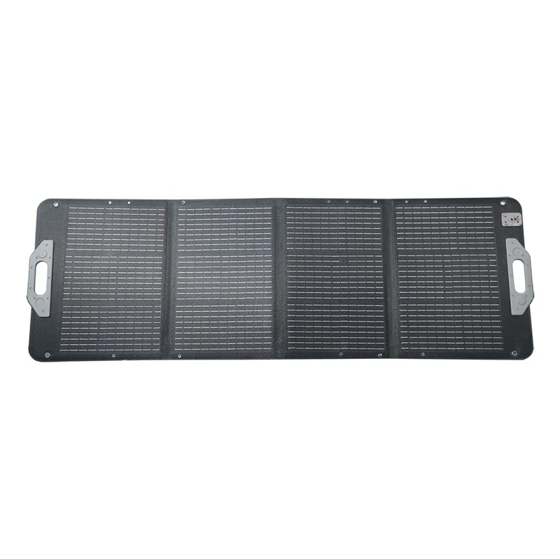 PVP0100  Panel solar autónomo plegable, 100W 128,5x60x0,2 cm, IP67, negro Logilink