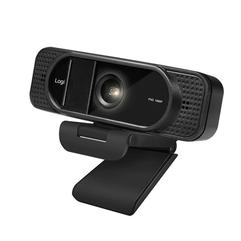 UA0381  Webcam HD USB con Objetivo Gran Angular de 96°, micrófono Dual con cancelación de Ruido, Enfoque Fijo, corrección de luz débil,