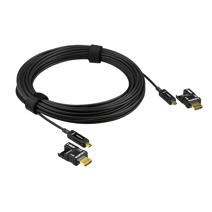 VE7833  Cable HDMI A-A 30 metros Optico activo 4K 60Hz  18Gbps ATEN Cable AOC ATEN Conector Desmontable