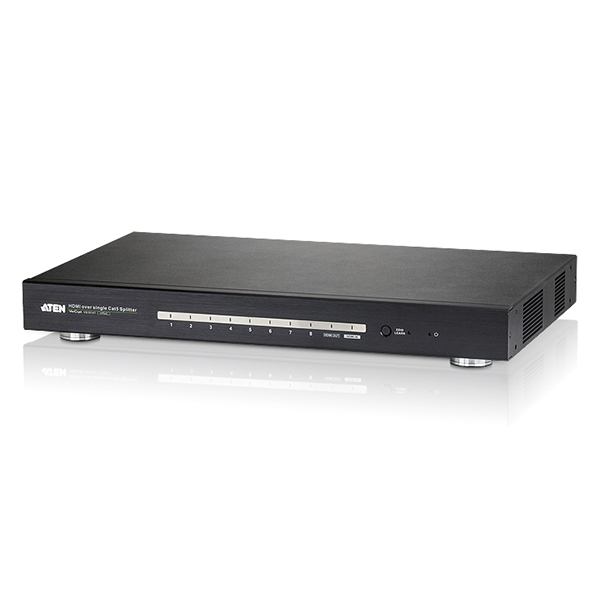 VS1818T  Splitter HDMI  8 puertos HDBaseT de 4 puertos (HDBaseT Clase A) ATEN max.100m