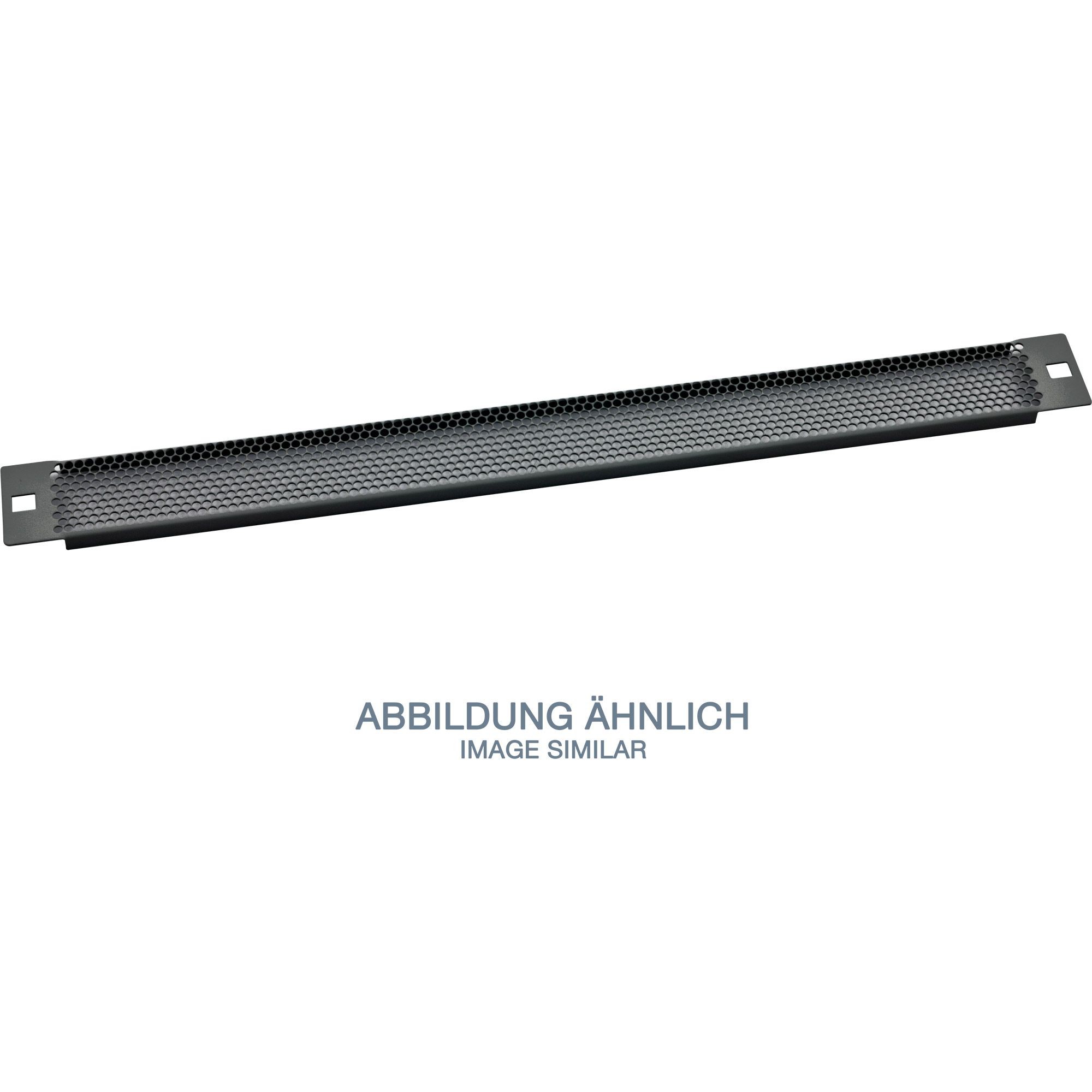 01962D  Panel ciego 2U Rack 19" Negro Ral 9005 PERFORADO Triton RAB-ZP-X42-A1