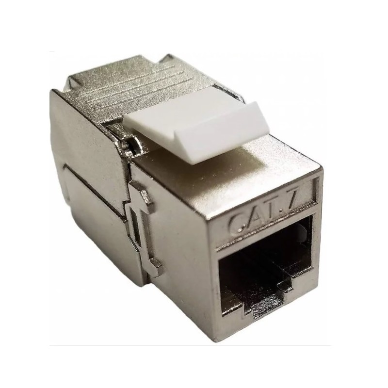 1003007FTP  Conector HEMBRA CAT7 FTP tipo 3M 180º Keystone (Grimpado sin Herramienta)