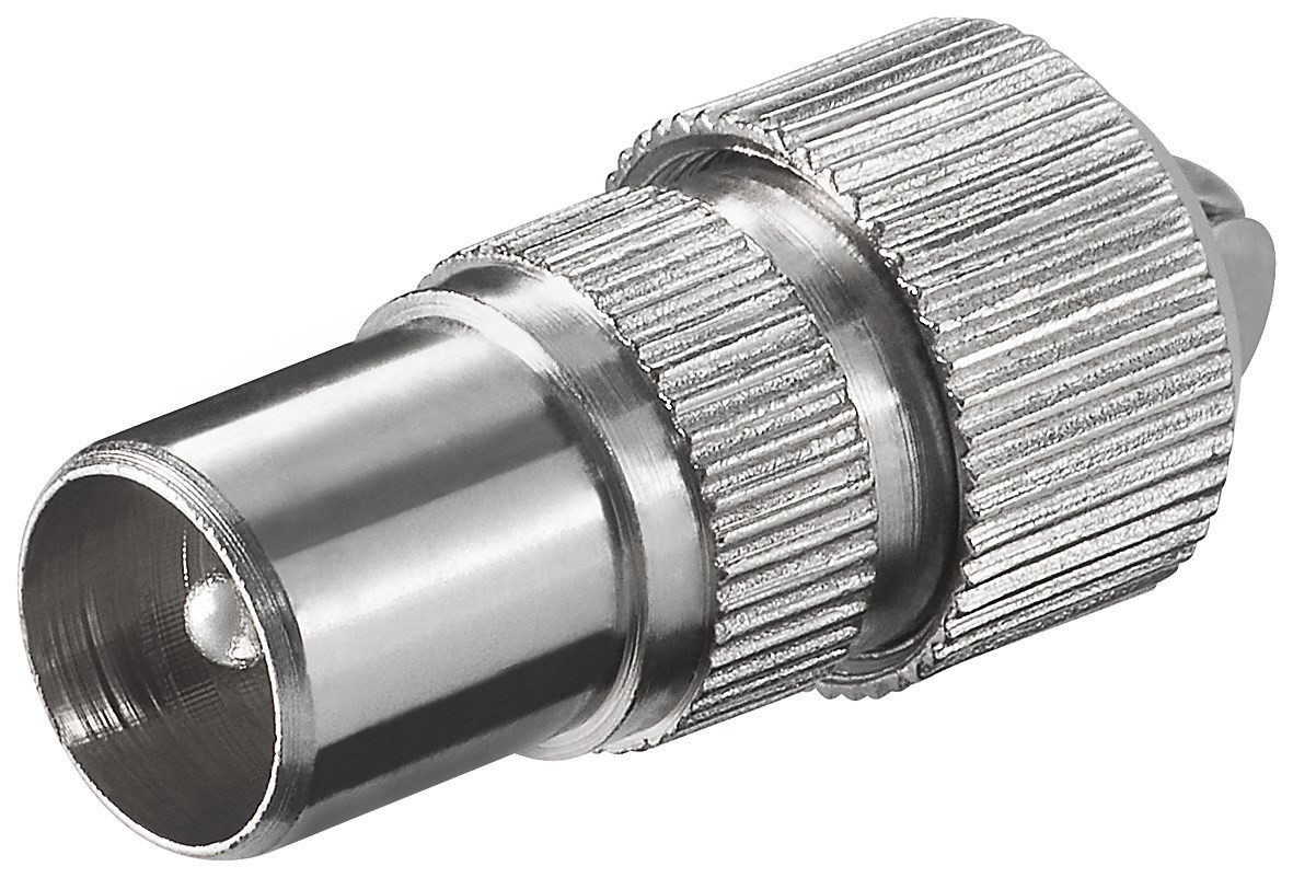 11479  Conector Antena Coaxial fijacion por Tornillo Macho Metal