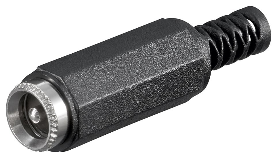 11633  Conector DC Hembra  - Diametro 2.1mm Goobay