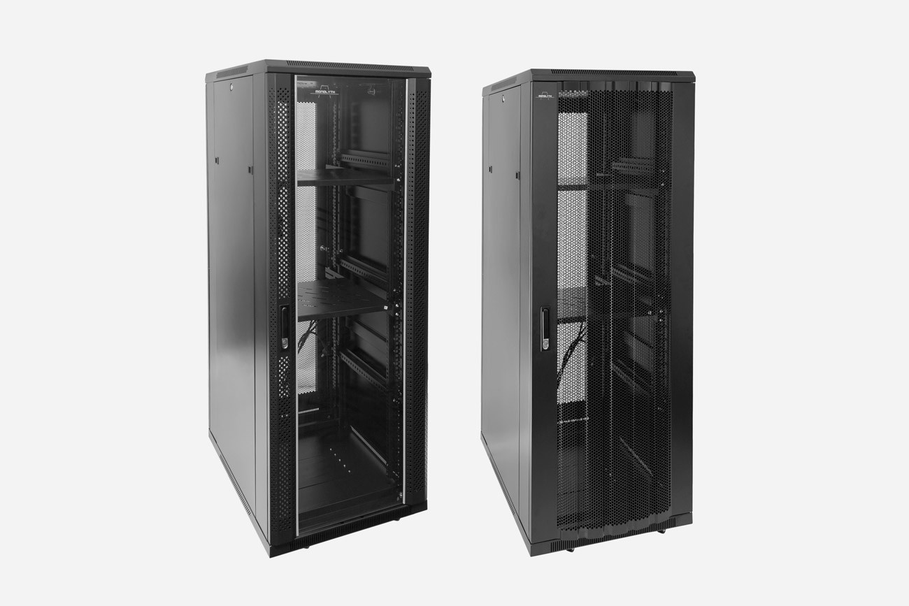 122001  ARMARIO 19" SIN ACCESORIOS  22U SH8822 800X800 PTA.CRISTAL