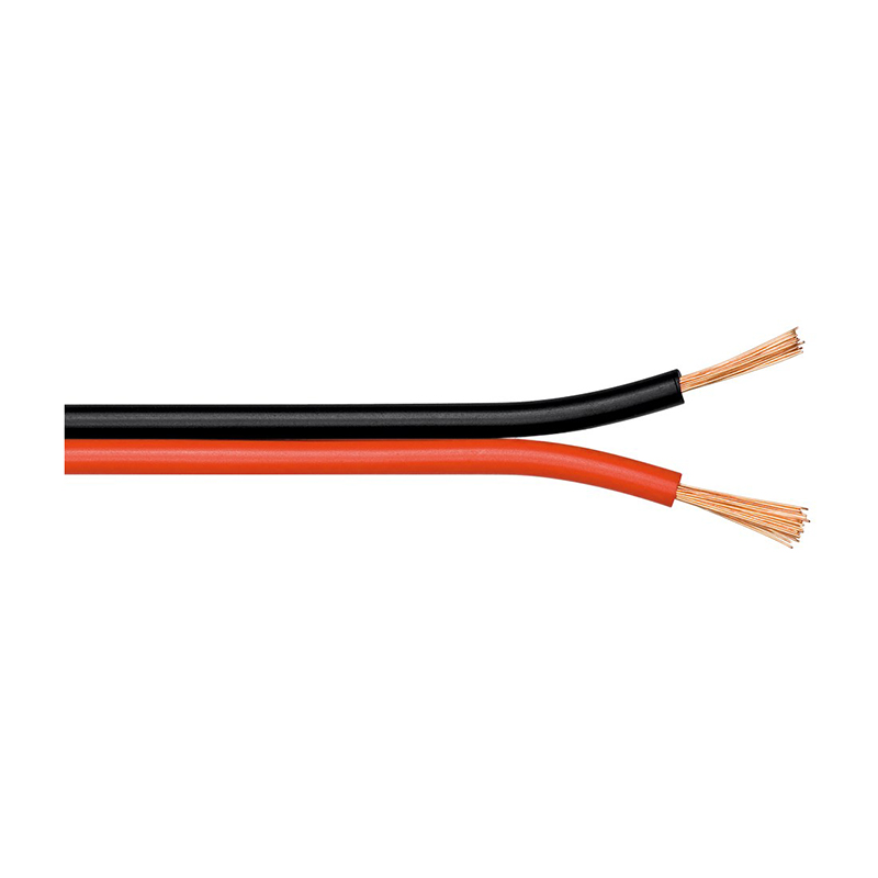 15086  Bobina de 100 metros cable Altavoz Rojo-Negro 2x0,50mm Cobre Goobay