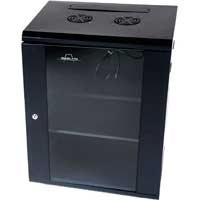 201141  ARMARIO RACK MURAL MONOLYTH ONE 19" 18U SH6418 18U 600X450 CRISTAL SIN ACC