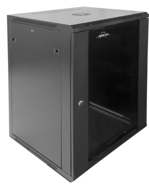 202141  ARMARIO RACK MURAL MONOLYTH ONE 19" 18U SH6618 18U 600X600 CRISTAL SIN ACC