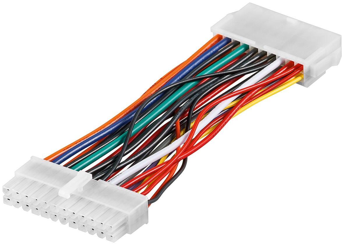 26637  Cable Interno PC;  Extension 24-pin M a 20-pin H 0.15m InLine