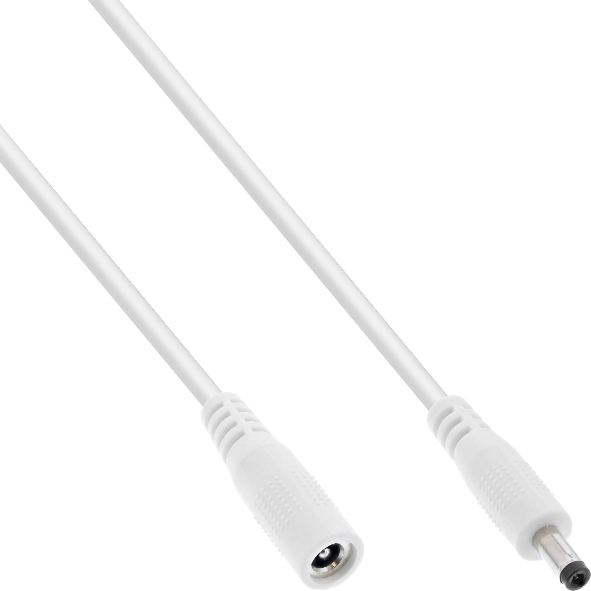 26903D  Cable de extension DC 4.00 x 1.70 mm  3 metros Macho Hembra Blanco