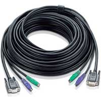 2L-1020P  Cable KVM VGA M-H y PS/2 M-H de 20 m **Ultima Unidad ****