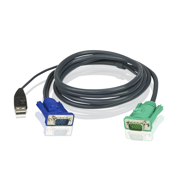 2L-5203U  Cable KVM USB/VGA con SPHD 3 en 1 de 3 m 2L-5203U ATEN