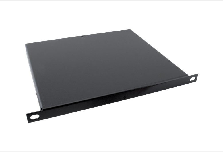 3012000  Bandeja Rack 10" 1U instalaci&oacute;n fija 44x220x190 mm, color negro Monollyth
