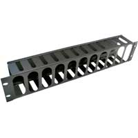 3060002  GUIA DE 2U PARA CABLE CON TAPA tipo Jaula