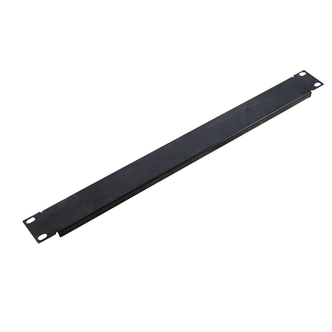 30701100  Panel ciego 1U Rack 19" Negro Monolyth