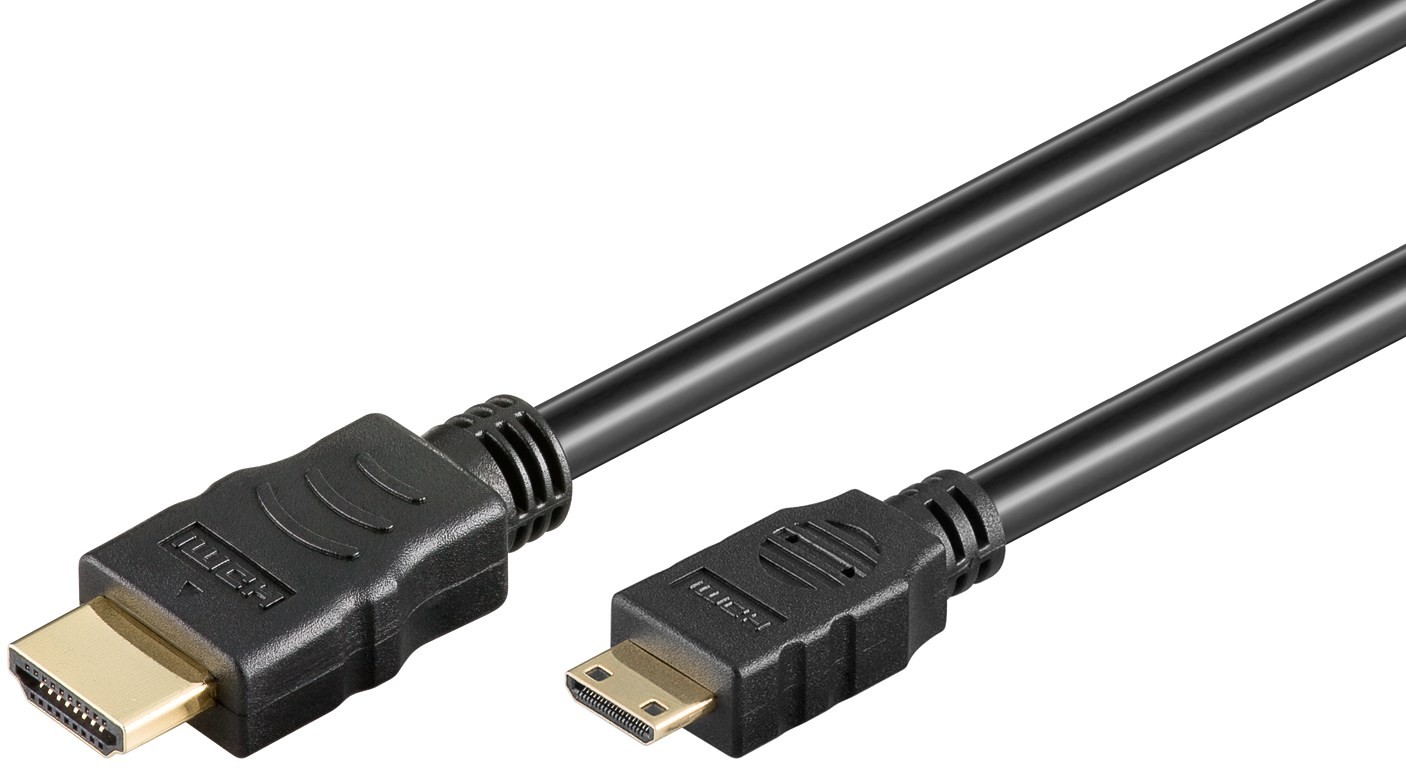 31931  Cable HDMI A Macho - HDMI C Macho (Mini HDMI), 1.50m, C/Ethernet
