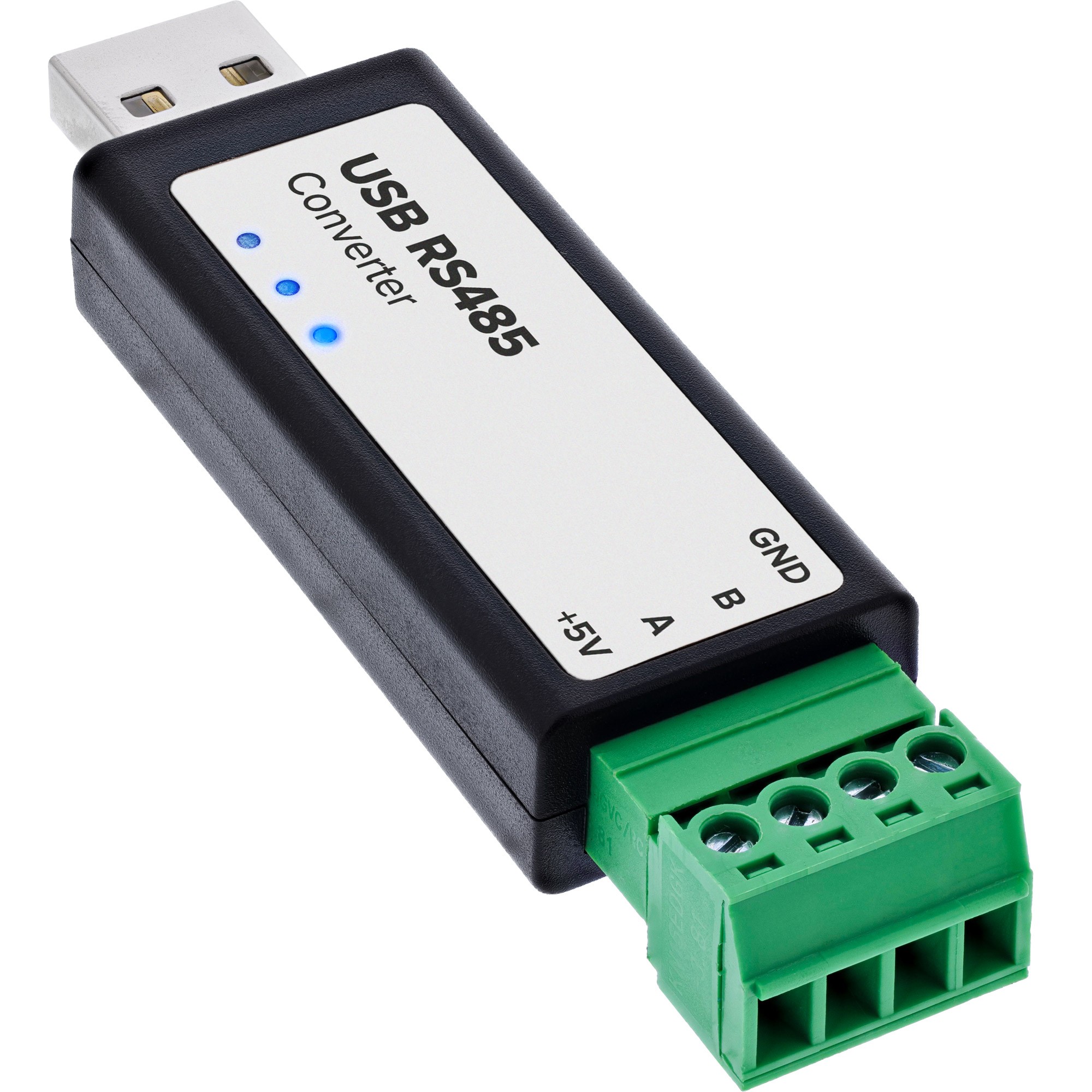 33307C  Conversor USB a Serie ( RS-485 ) de 1 puertos Borna de 4 pins  Chipset: FTDI FT232RNL