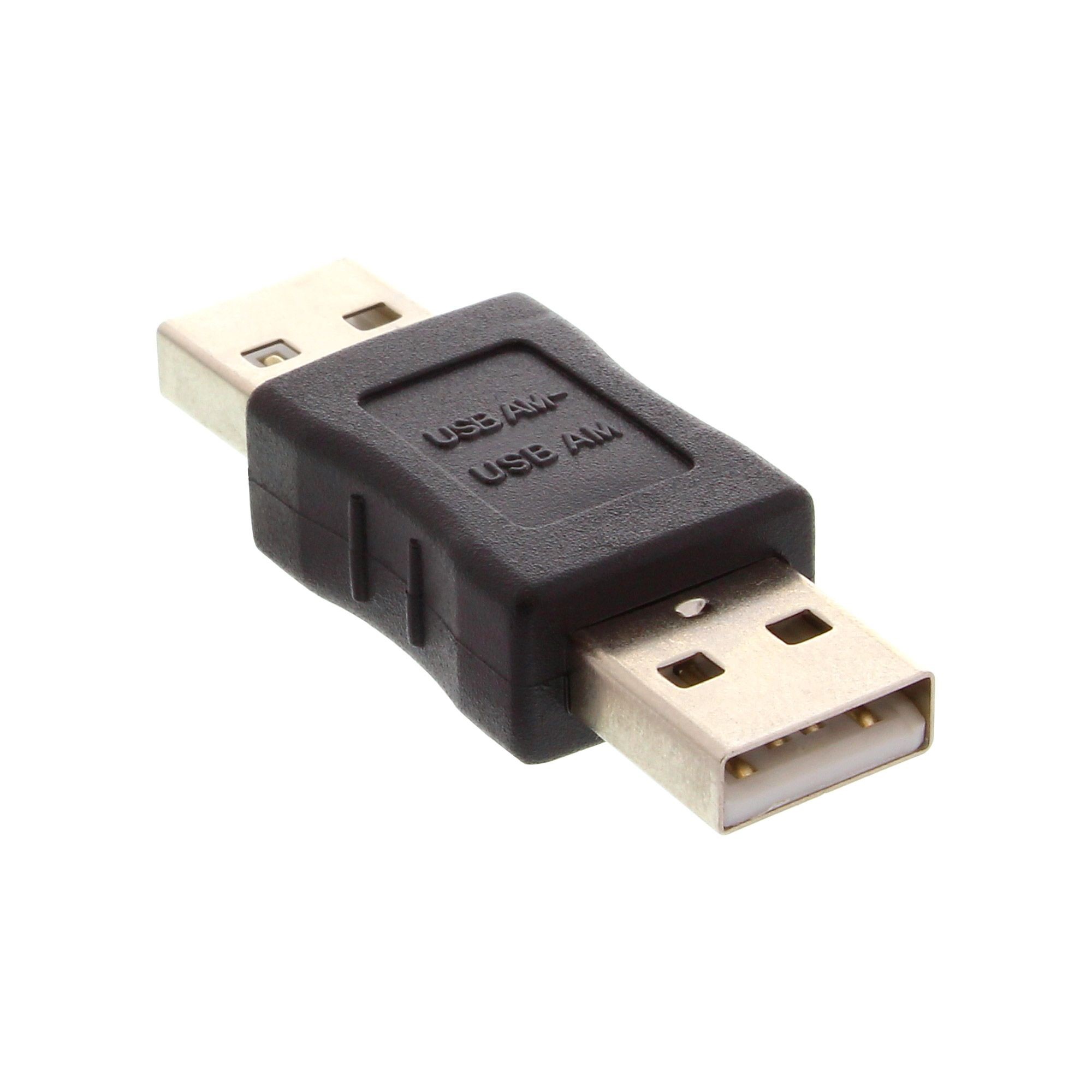 33441  Adaptador USB 2.0 Macho A a USB 2.0 Macho A
