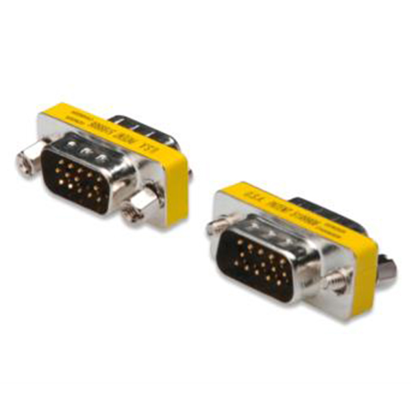 37714  Adaptador VGA 15 Macho-15 Macho