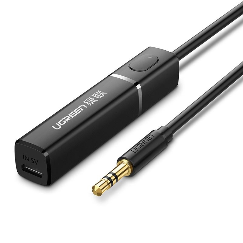 40761 CM107  Transmisor Bluetooth 5.0 wireless audio adapter 3.5" Ugreen **Ultimas Unidades****