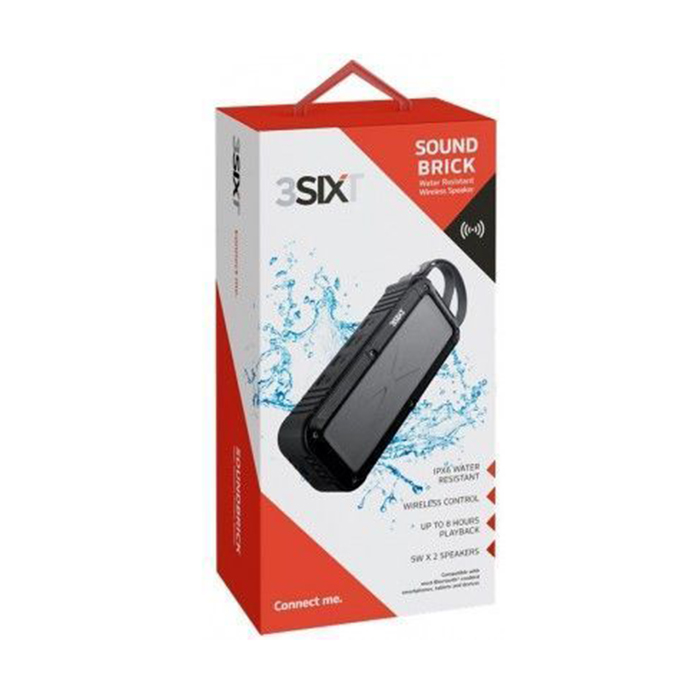 40817  Altavoz Bluetooth 2x5W SoundBrick  Waterproof IPX6 3SIXT ** Ultimas Unidades****
