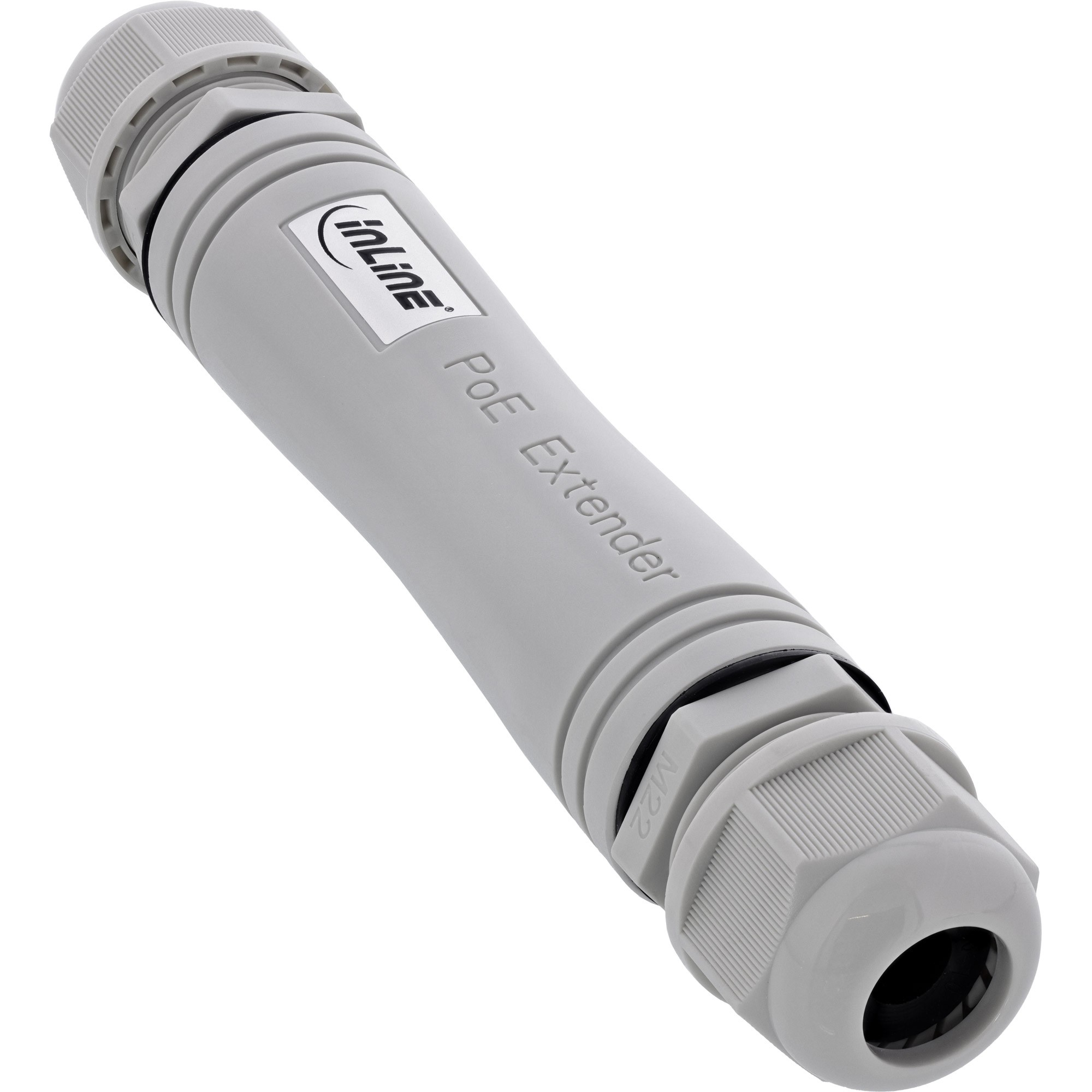44432K  Extensor PoE+ InLine&reg;, para exteriores (IP67), 1 Gb/s, 30 W, conectable en cascada InLine&reg;