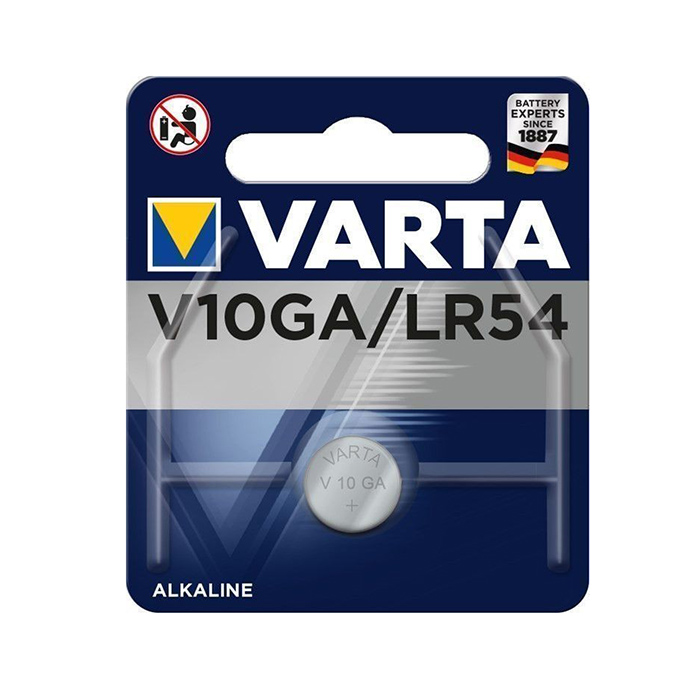 48042  Pila Alcalina Boton LR54 1,5V 1 x Blister Varta Professional Electronics