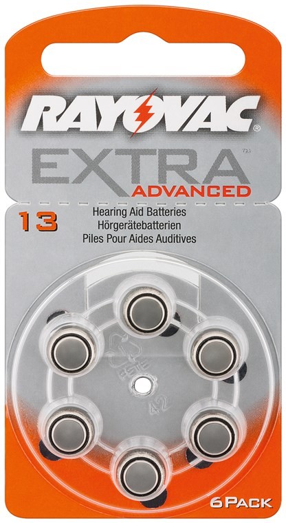 Pack 10 Pila Audifono 312 Rayovac Extra Advanced Blister