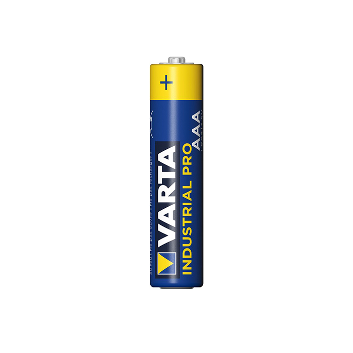 49692  Pila Alcalina   LR03 AAA 1,5V    4 x Retractil  Varta (4003)  Industrial PRO
