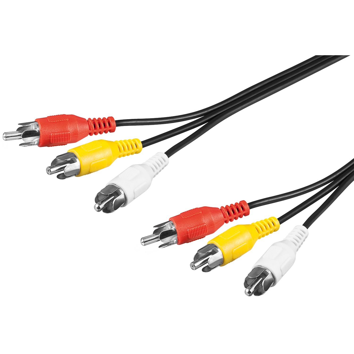 50381  Cable  2,00m 3xRCA Macho a 3xRCA Macho