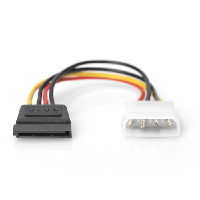 50674  Adaptador; 1xHDD/5.25 M 4-pin a 1xSATA 15-pin 0.15m