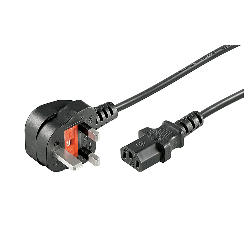 51323  Cable Alimentacion UK 3 pin M (Tipo G, BS 1363) a C13 1,80m